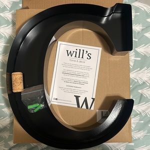 💙Will’s Home decor wall C cork holder!